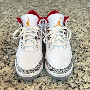 Super clean Air Jordan 3 Cardinal Red!!!!